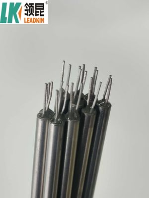 Cavo con involucro di metallo isolato da minerali MgO per la connessione di termocoppie e macchine strumentali