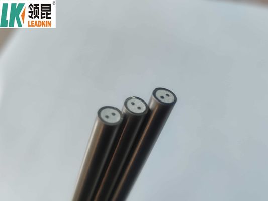Cavo con involucro di metallo isolato da minerali per la connessione di termocoppie e macchine strumentali